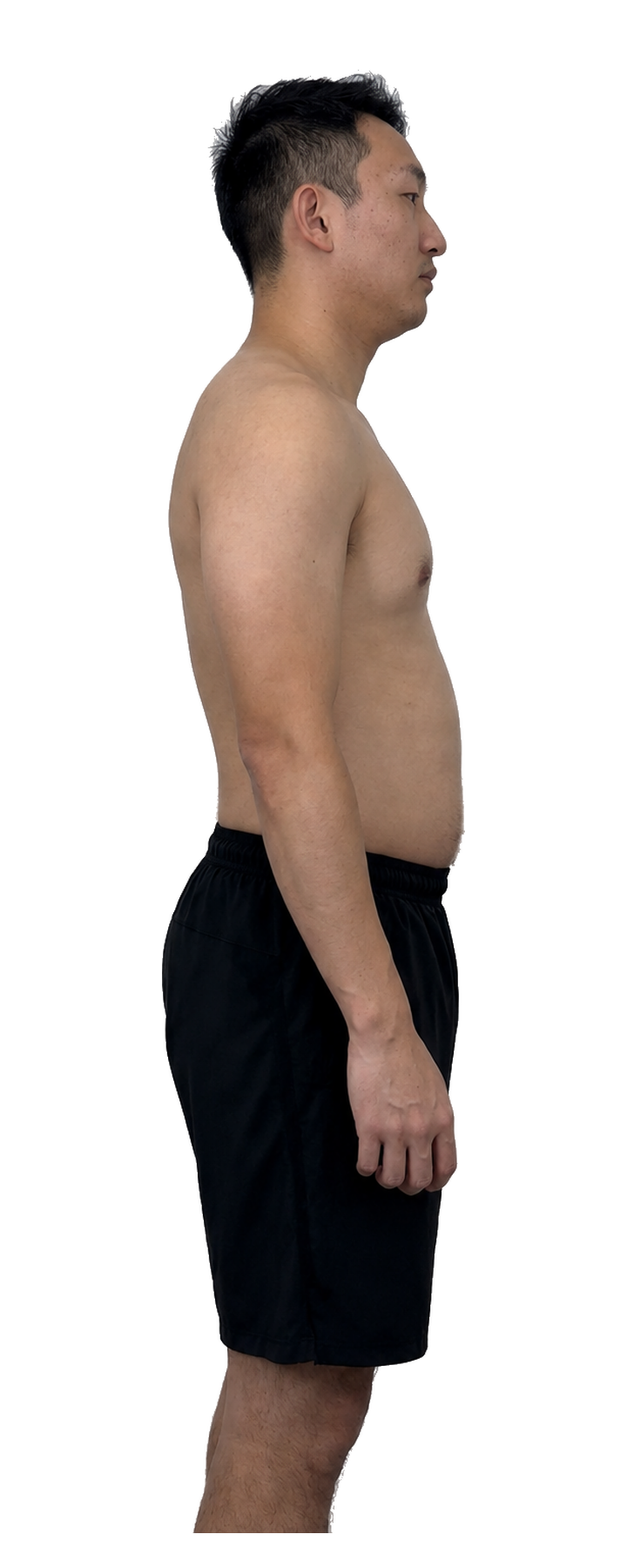 NEO client before beginning his program